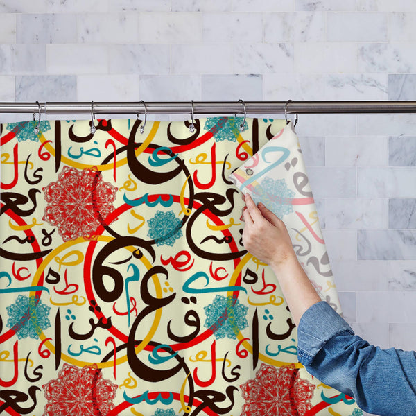 Arabic Calligraphy Eid Mubarak D3 Washable Waterproof Shower Curtain-Shower Curtains-CUR_SH_EL-IC 5015483 IC 5015483, Abstract Expressionism, Abstracts, Allah, Alphabets, Arabic, Art and Paintings, Calligraphy, Decorative, Digital, Digital Art, Education, Festivals, Festivals and Occasions, Festive, Graphic, Illustrations, Islam, Patterns, Religion, Religious, Schools, Semi Abstract, Signs, Signs and Symbols, Symbols, Text, Typography, Universities, eid, mubarak, d3, washable, waterproof, polyester, shower,