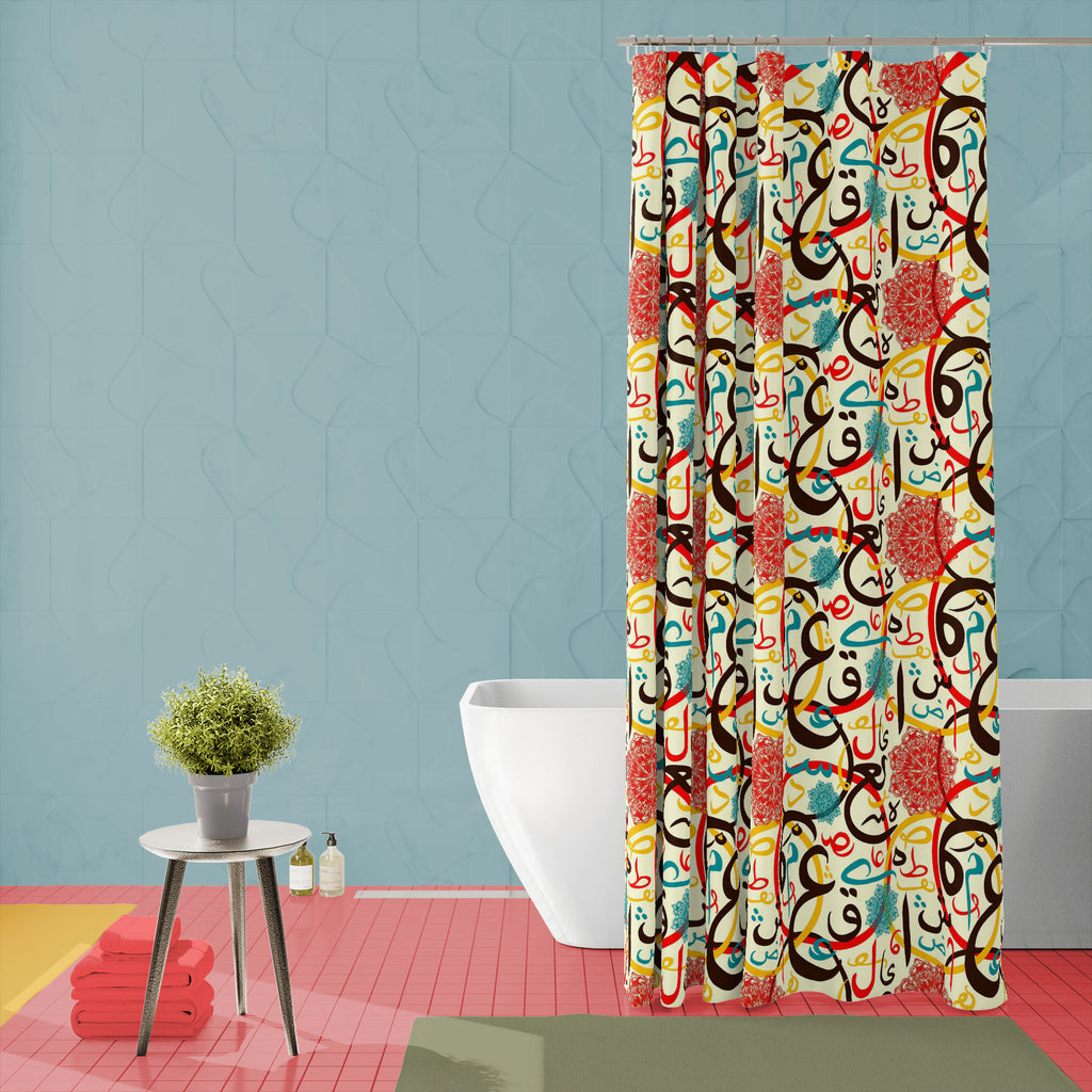 Arabic Calligraphy Eid Mubarak D3 Washable Waterproof Shower Curtain-Shower Curtains-CUR_SH_EL-IC 5015483 IC 5015483, Abstract Expressionism, Abstracts, Allah, Alphabets, Arabic, Art and Paintings, Calligraphy, Decorative, Digital, Digital Art, Education, Festivals, Festivals and Occasions, Festive, Graphic, Illustrations, Islam, Patterns, Religion, Religious, Schools, Semi Abstract, Signs, Signs and Symbols, Symbols, Text, Typography, Universities, eid, mubarak, d3, washable, waterproof, shower, curtain, a