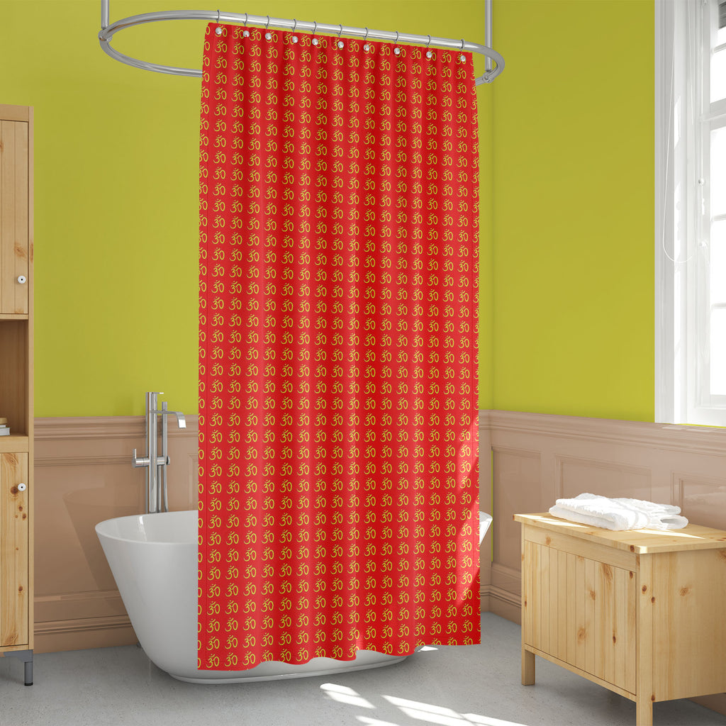 Om Buddhism Washable Waterproof Shower Curtain-Shower Curtains-CUR_SH_EL-IC 5015495 IC 5015495, Art and Paintings, Asian, Buddhism, Calligraphy, God Buddha, Hinduism, Icons, Illustrations, Indian, Patterns, Religion, Religious, Sanskrit, Signs, Signs and Symbols, Spiritual, Symbols, Tibetan Art, om, washable, waterproof, shower, curtain, art, aum, background, buddha, buddhist, design, harmony, hindu, icon, illustration, india, meditation, oriental, seamless, sign, symbol, tibet, tibetan, vector, yoga, zen, 