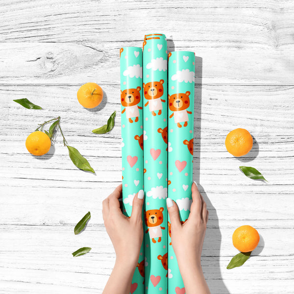 Teddy Bear D1 Art & Craft Gift Wrapping Paper-Wrapping Papers-WRP_PP-IC 5015501 IC 5015501, Animals, Animated Cartoons, Art and Paintings, Baby, Caricature, Cartoons, Children, Decorative, Fashion, Hearts, Illustrations, Kids, Love, Modern Art, Patterns, Romance, Signs, Signs and Symbols, teddy, bear, d1, art, craft, gift, wrapping, paper, sheet, plain, smooth, effect, childhood, pattern, adorable, animal, background, beautiful, beauty, card, cartoon, character, charming, cheerful, child, childish, collecti