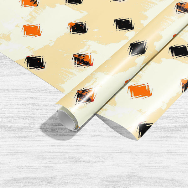 Abstract Brush Stroke D6 Art & Craft Gift Wrapping Paper-Wrapping Papers-WRP_PP-IC 5015534 IC 5015534, Abstract Expressionism, Abstracts, Ancient, Black, Black and White, Chevron, Cross, Digital, Digital Art, Drawing, Geometric, Geometric Abstraction, Graphic, Hipster, Historical, Illustrations, Medieval, Modern Art, Patterns, Scandinavian, Semi Abstract, Signs, Signs and Symbols, Stripes, Triangles, Vintage, White, abstract, brush, stroke, d6, art, craft, gift, wrapping, paper, sheet, plain, smooth, effect