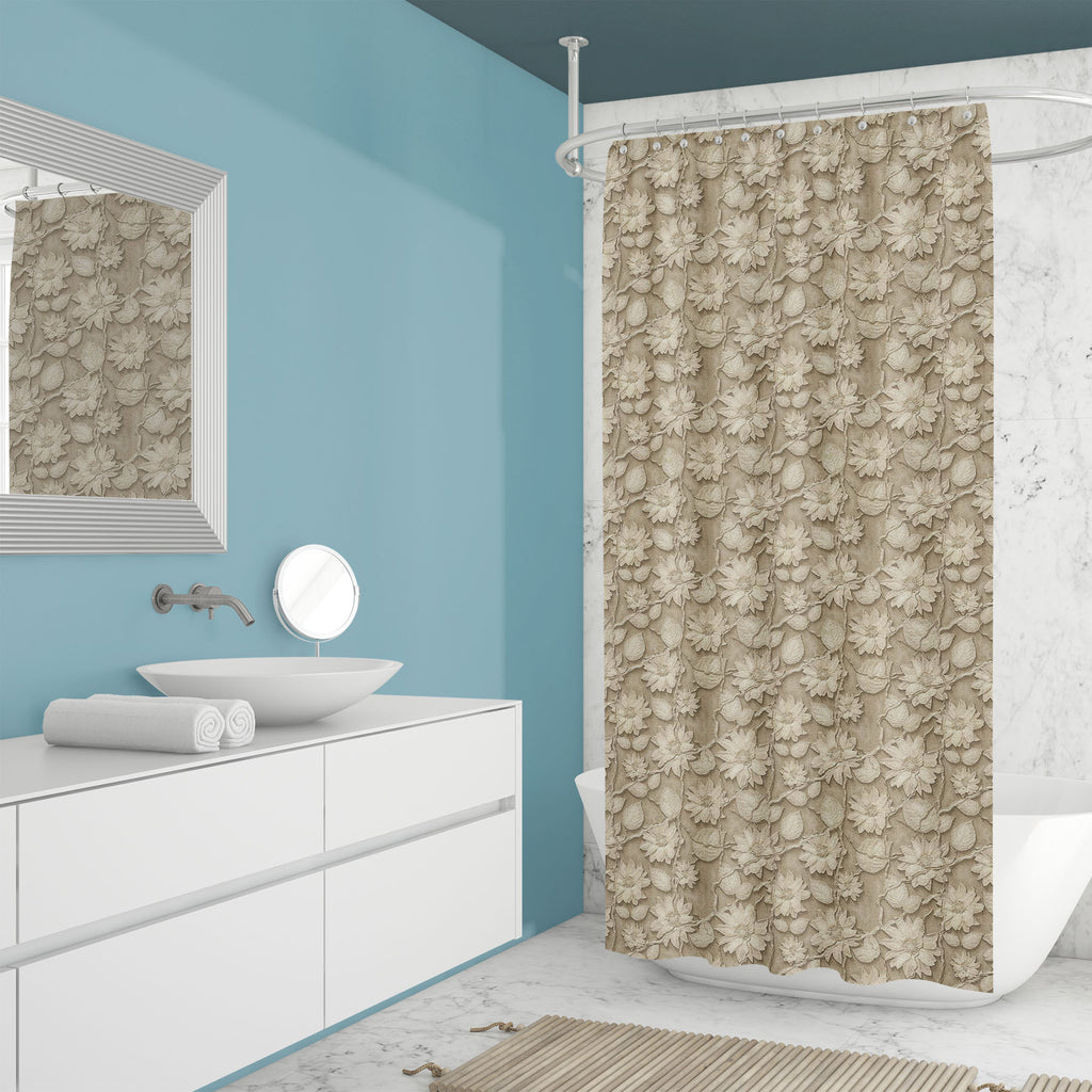 3D Flowers Pattern D3 Washable Waterproof Shower Curtain-Shower Curtains-CUR_SH_EL-IC 5015544 IC 5015544, 3D, 50s, Abstract Expressionism, Abstracts, Ancient, Art and Paintings, Black and White, Botanical, Decorative, Drawing, Floral, Flowers, Historical, Illustrations, Medieval, Mountains, Nature, Paintings, Patterns, People, Perspective, Retro, Rural, Scenic, Semi Abstract, Signs, Signs and Symbols, Vintage, White, pattern, d3, washable, waterproof, shower, curtain, seamless, wallpaper, wall, flower, text