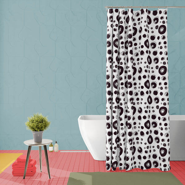 Abstract Brush Stroke D10 Washable Waterproof Shower Curtain-Shower Curtains-CUR_SH_EL-IC 5015588 IC 5015588, Abstract Expressionism, Abstracts, Ancient, Black, Black and White, Chevron, Cross, Digital, Digital Art, Drawing, Geometric, Geometric Abstraction, Graphic, Hipster, Historical, Illustrations, Medieval, Modern Art, Patterns, Scandinavian, Semi Abstract, Signs, Signs and Symbols, Stripes, Triangles, Vintage, White, abstract, brush, stroke, d10, washable, waterproof, polyester, shower, curtain, eyele