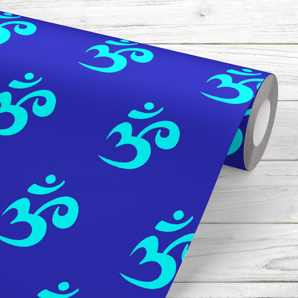 Om Signs Pattern D2 Wallpaper Roll-Wallpapers Peel & Stick-WAL_PA-IC 5015610 IC 5015610, Asian, Buddhism, Chinese, Culture, Ethnic, Hinduism, Illustrations, Indian, Japanese, Patterns, Religion, Religious, Sanskrit, Signs, Signs and Symbols, Spiritual, Symbols, Tibetan Art, Traditional, Tribal, World Culture, om, pattern, d2, peel, stick, vinyl, wallpaper, roll, non-pvc, self-adhesive, eco-friendly, water-repellent, scratch-resistant, asia, background, chakra, design, east, eastern, illustration, lifestyle,