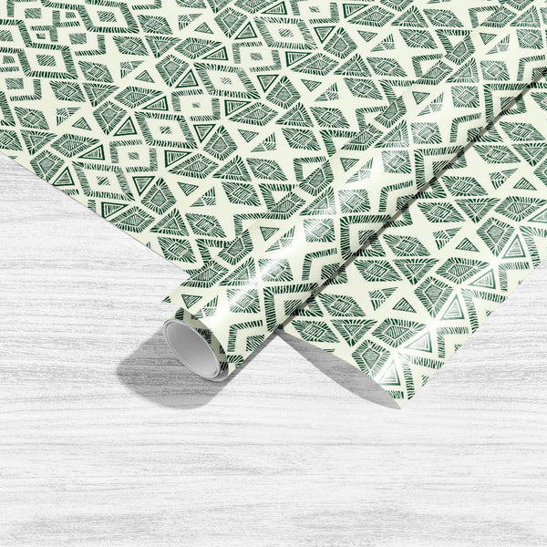 Grey White Geometric Pattern Art & Craft Gift Wrapping Paper-Wrapping Papers-WRP_PP-IC 5015626 IC 5015626, Abstract Expressionism, Abstracts, African, American, Ancient, Art and Paintings, Aztec, Black and White, Bohemian, Culture, Digital, Digital Art, Drawing, Ethnic, Fashion, Folk Art, Geometric, Geometric Abstraction, Graphic, Historical, Illustrations, Indian, Medieval, Mexican, Patterns, Pets, Retro, Semi Abstract, Signs, Signs and Symbols, Traditional, Triangles, Tribal, Vintage, White, World Culture