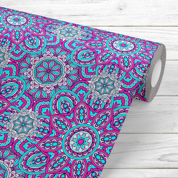 Indian Boho Mandala Wallpaper Roll-Wallpapers Peel & Stick-WAL_PA-IC 5015635 IC 5015635, Allah, Ancient, Arabic, Books, Botanical, Culture, Damask, Decorative, Ethnic, Festivals, Festivals and Occasions, Festive, Floral, Flowers, Geometric, Geometric Abstraction, Illustrations, Indian, Islam, Mandala, Medieval, Moroccan, Nature, Paisley, Patterns, Pets, Signs, Signs and Symbols, Spanish, Traditional, Tribal, Turkish, Vintage, World Culture, boho, peel, stick, vinyl, wallpaper, roll, non-pvc, self-adhesive, 