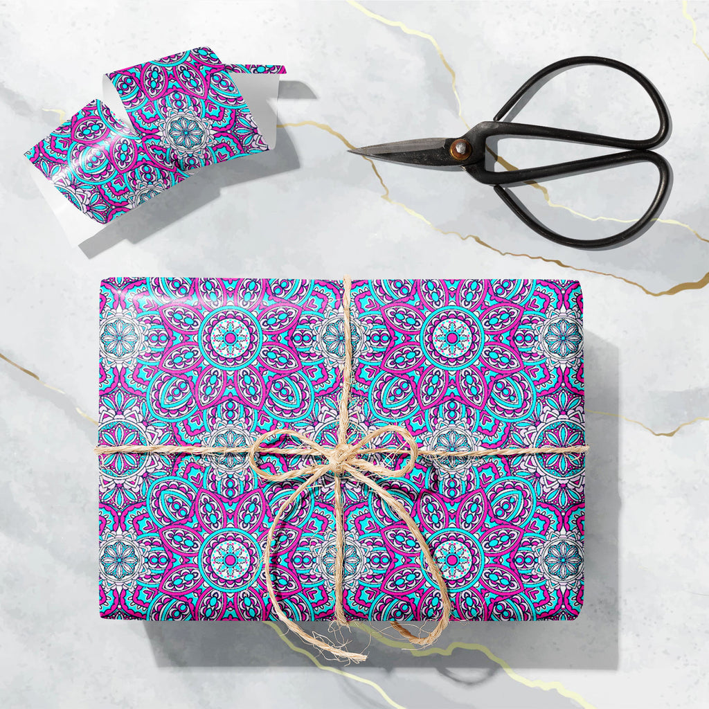 Indian Boho Mandala Art & Craft Gift Wrapping Paper-Wrapping Papers-WRP_PP-IC 5015635 IC 5015635, Allah, Ancient, Arabic, Books, Botanical, Culture, Damask, Decorative, Ethnic, Festivals, Festivals and Occasions, Festive, Floral, Flowers, Geometric, Geometric Abstraction, Illustrations, Indian, Islam, Mandala, Medieval, Moroccan, Nature, Paisley, Patterns, Pets, Signs, Signs and Symbols, Spanish, Traditional, Tribal, Turkish, Vintage, World Culture, boho, art, craft, gift, wrapping, paper, arabian, backgrou