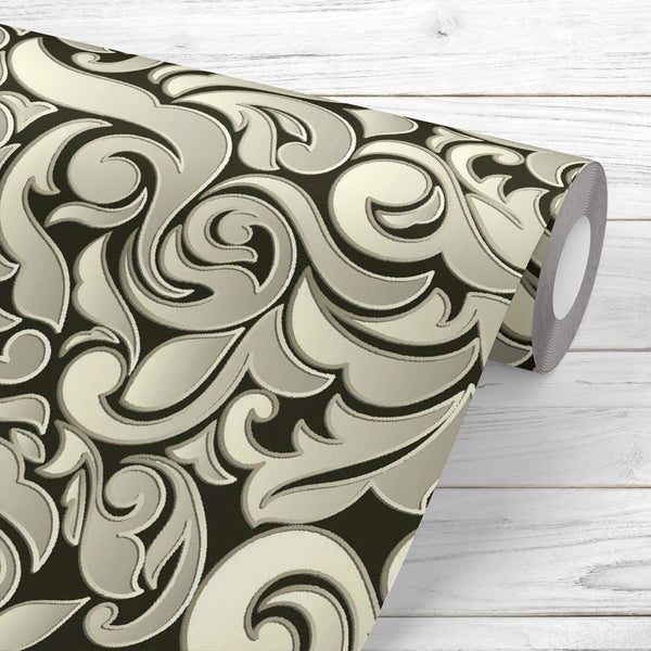 3D Abstract Floral Baroque Wallpaper Roll-Wallpapers Peel & Stick-WAL_PA-IC 5015681 IC 5015681, Abstract Expressionism, Abstracts, Ancient, Art and Paintings, Baroque, Black and White, Botanical, Damask, Decorative, Floral, Flowers, Historical, Illustrations, Medieval, Nature, Patterns, Retro, Rococo, Semi Abstract, Signs and Symbols, Symbols, Victorian, Vintage, White, 3d, abstract, peel, stick, vinyl, wallpaper, roll, non-pvc, self-adhesive, eco-friendly, water-repellent, scratch-resistant, background, ar