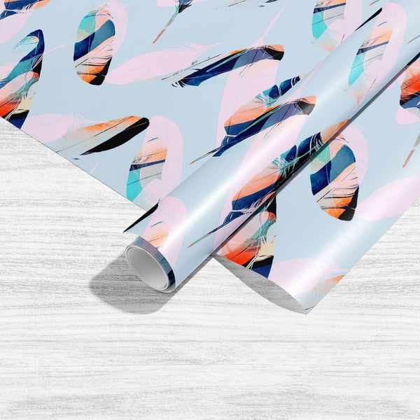 Imprints of Birds Feathers Art & Craft Gift Wrapping Paper-Wrapping Papers-WRP_PP-IC 5015785 IC 5015785, Abstract Expressionism, Abstracts, Birds, Culture, Digital, Digital Art, Drawing, Ethnic, Fashion, Folk Art, Graphic, Illustrations, Nature, Patterns, Scenic, Semi Abstract, Signs and Symbols, Sketches, Symbols, Traditional, Tribal, Watercolour, World Culture, imprints, of, feathers, art, craft, gift, wrapping, paper, sheet, plain, smooth, effect, pattern, abstract, paint, color, folk, hand, perfume, sea