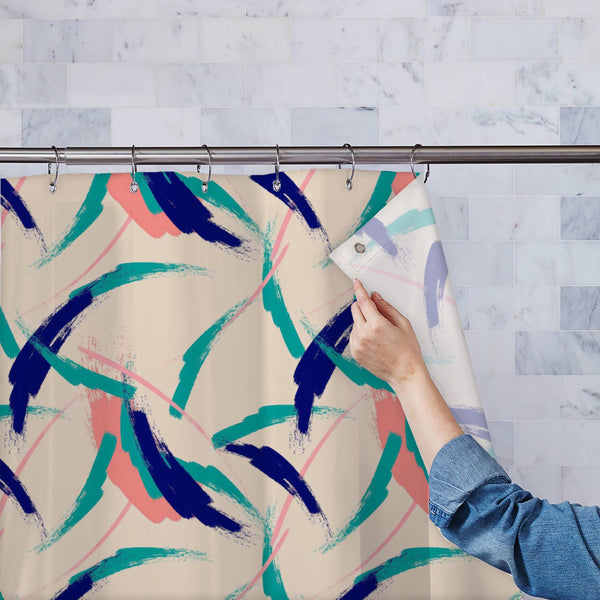 Abstract Hipster D2 Washable Waterproof Shower Curtain-Shower Curtains-CUR_SH_EL-IC 5015839 IC 5015839, Abstract Expressionism, Abstracts, Art and Paintings, Chevron, Cities, City Views, Cross, Decorative, Drawing, Hipster, Illustrations, Modern Art, Music, Music and Dance, Music and Musical Instruments, Patterns, Retro, Semi Abstract, Splatter, Stripes, abstract, d2, washable, waterproof, polyester, shower, curtain, eyelets, pattern, paint, geo, organic, vector, shape, splash, modern, art, expressive, stai