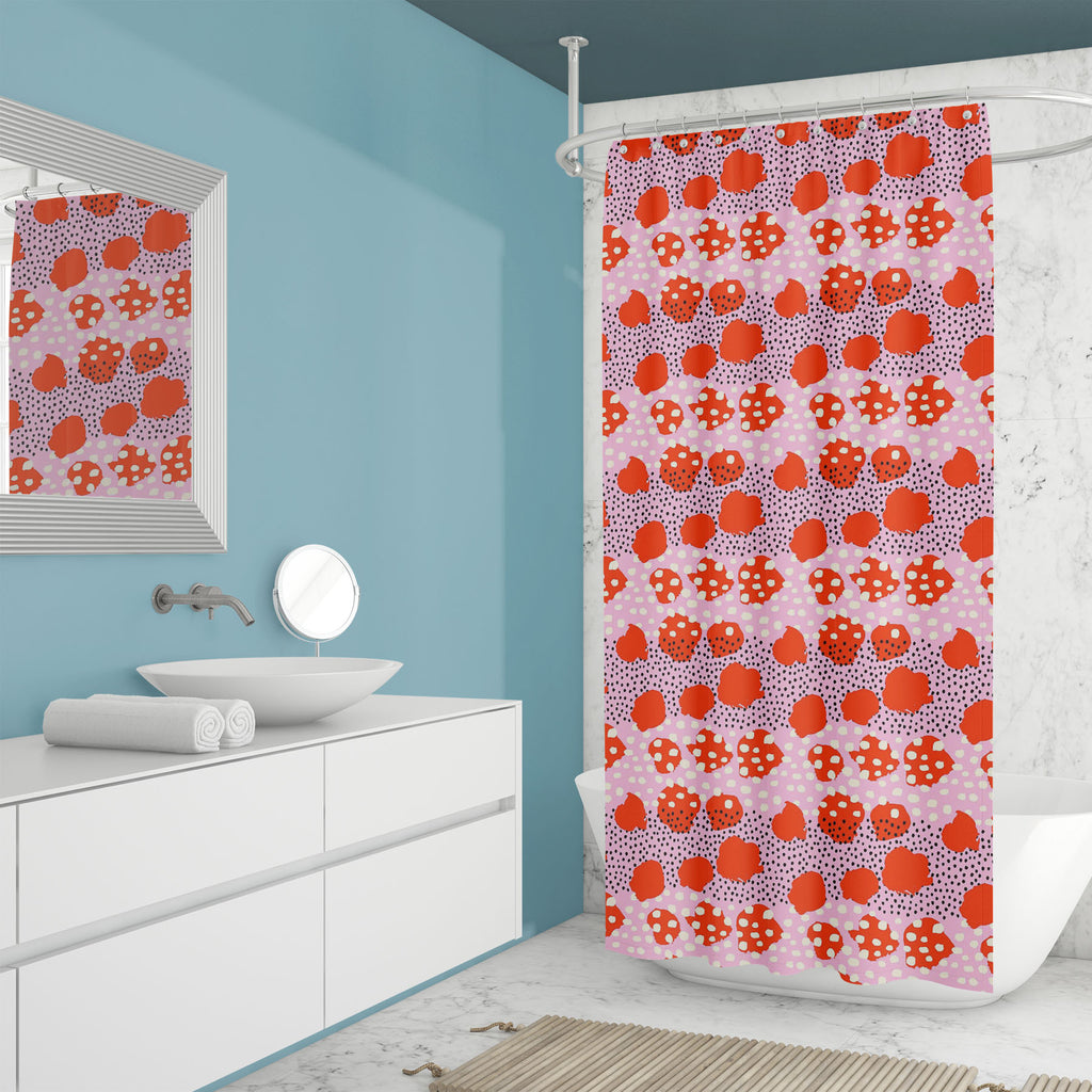 Abstract Brush Stroke D18 Washable Waterproof Shower Curtain-Shower Curtains-CUR_SH_EL-IC 5015850 IC 5015850, Abstract Expressionism, Abstracts, Art and Paintings, Digital, Digital Art, Dots, Drawing, Fashion, Graphic, Illustrations, Modern Art, Patterns, Semi Abstract, Signs, Signs and Symbols, abstract, brush, stroke, d18, washable, waterproof, shower, curtain, pattern, seamless, fun, vector, paint, bold, modern, background, illustration, shapes, simple, acrylic, art, artistic, artwork, backdrop, brushstr