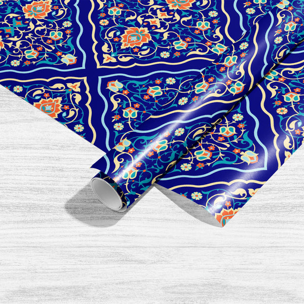 Traditional Arabic Flowers Art & Craft Gift Wrapping Paper-Wrapping Papers-WRP_PP-IC 5015855 IC 5015855, Allah, Ancient, Arabic, Architecture, Art and Paintings, Black and White, Bohemian, Botanical, Culture, Decorative, Ethnic, Floral, Flowers, Folk Art, Historical, Illustrations, Islam, Medieval, Moroccan, Nature, Patterns, Persian, Signs, Signs and Symbols, Traditional, Tribal, Turkish, Vintage, White, World Culture, art, craft, gift, wrapping, paper, sheet, plain, smooth, effect, seamless, ceramic, turk