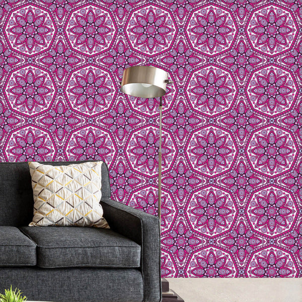 Indian-Arabic Boho Mandala Wallpaper Roll-Wallpapers Peel & Stick-WAL_PA-IC 5015880 IC 5015880, Allah, Ancient, Arabic, Books, Botanical, Culture, Damask, Decorative, Ethnic, Festivals, Festivals and Occasions, Festive, Floral, Flowers, Geometric, Geometric Abstraction, Illustrations, Indian, Islam, Mandala, Medieval, Moroccan, Nature, Patterns, Pets, Signs, Signs and Symbols, Spanish, Traditional, Tribal, Turkish, Vintage, World Culture, indian-arabic, boho, peel, stick, vinyl, wallpaper, roll, non-pvc, se