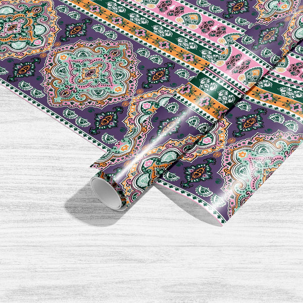 Indian Floral Medallion Paisley Art & Craft Gift Wrapping Paper-Wrapping Papers-WRP_PP-IC 5015901 IC 5015901, Abstract Expressionism, Abstracts, Adult, Allah, Ancient, Arabic, Art and Paintings, Aztec, Books, Botanical, Circle, Culture, Digital, Digital Art, Ethnic, Festivals and Occasions, Festive, Floral, Flowers, Graphic, Historical, Illustrations, Indian, Islam, Mandala, Medieval, Nature, Paisley, Patterns, Retro, Semi Abstract, Signs, Signs and Symbols, Symbols, Traditional, Tribal, Vintage, World Cult