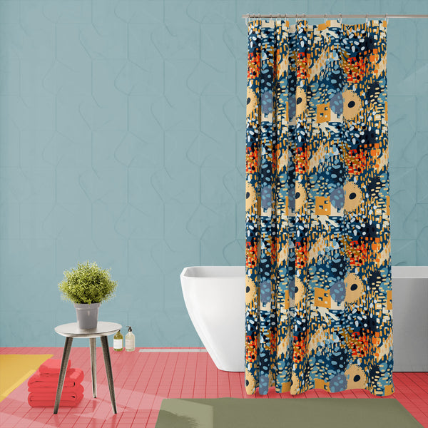 Abstract Brush Stroke D22 Washable Waterproof Shower Curtain-Shower Curtains-CUR_SH_EL-IC 5015962 IC 5015962, 60s, Abstract Expressionism, Abstracts, Ancient, Art and Paintings, Brush Stroke, Fashion, Graffiti, Hipster, Historical, Illustrations, Medieval, Modern Art, Paintings, Patterns, Pop Art, Semi Abstract, Splatter, Vintage, Watercolour, abstract, brush, stroke, d22, washable, waterproof, polyester, shower, curtain, eyelets, texture, geo, paint, camo, distress, grunge, vector, fabric, illustration, li