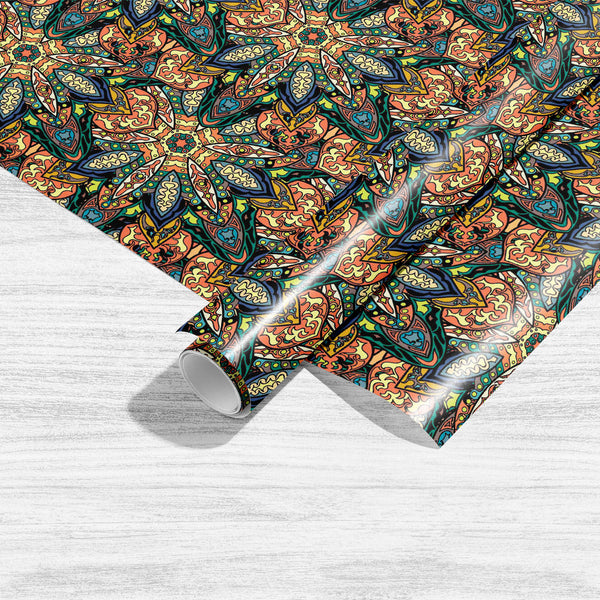 Ornate Vintage Mandala D2 Art & Craft Gift Wrapping Paper-Wrapping Papers-WRP_PP-IC 5015969 IC 5015969, Abstract Expressionism, Abstracts, Allah, Ancient, Arabic, Art and Paintings, Asian, Aztec, Bohemian, Botanical, Chinese, Circle, Culture, Decorative, Digital, Digital Art, Drawing, Ethnic, Floral, Flowers, Graphic, Historical, Illustrations, Indian, Islam, Mandala, Medieval, Nature, Patterns, Retro, Semi Abstract, Signs, Signs and Symbols, Traditional, Tribal, Turkish, Vintage, World Culture, ornate, d2,