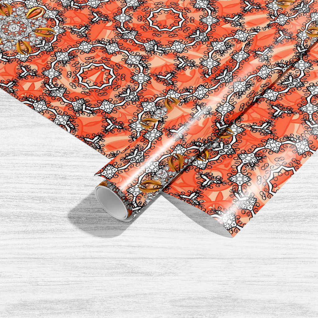 Abstract White Damask Flower Art & Craft Gift Wrapping Paper-Wrapping Papers-WRP_PP-IC 5016008 IC 5016008, Abstract Expressionism, Abstracts, Ancient, Black and White, Botanical, Christianity, Culture, Damask, Decorative, Digital, Digital Art, Ethnic, Festivals and Occasions, Festive, Floral, Flowers, Folk Art, Graphic, Historical, Holidays, Illustrations, Indian, Medieval, Modern Art, Nature, Patterns, Retro, Semi Abstract, Signs, Signs and Symbols, Traditional, Tribal, Victorian, Vintage, White, World Cul