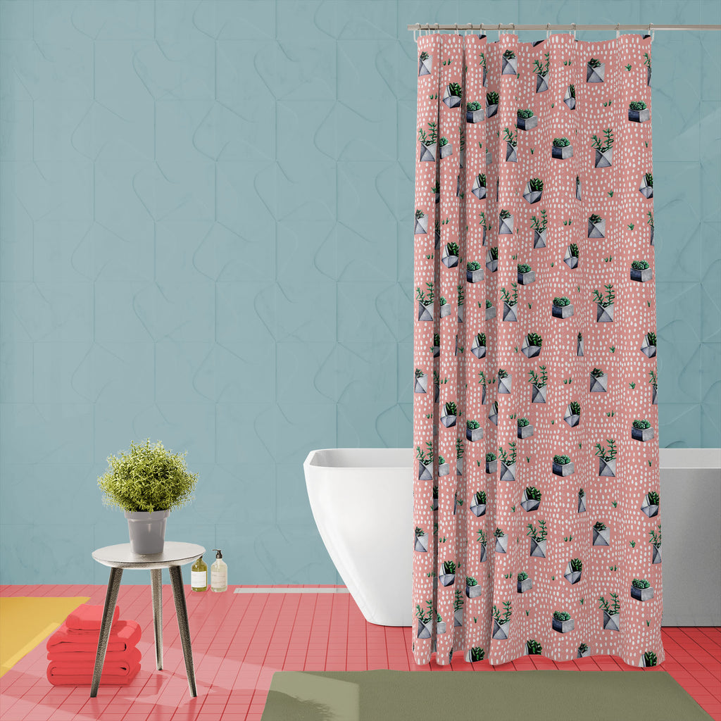 Cactus Pattern Washable Waterproof Shower Curtain-Shower Curtains-CUR_SH_EL-IC 5016074 IC 5016074, American, Ancient, Animals, Animated Cartoons, Art and Paintings, Automobiles, Baby, Black and White, Botanical, Caricature, Cartoons, Children, Digital, Digital Art, Drawing, Fashion, Floral, Flowers, Graphic, Historical, Illustrations, Indian, Kids, Landmarks, Medieval, Mexican, Nature, Paintings, Patterns, Places, Scenic, Signs, Signs and Symbols, Sketches, Skylines, Transportation, Travel, Tropical, Vehicl