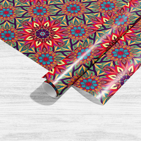 Indian Ornate Flowers D2 Art & Craft Gift Wrapping Paper-Wrapping Papers-WRP_PP-IC 5016080 IC 5016080, Abstract Expressionism, Abstracts, African, Allah, Ancient, Arabic, Art and Paintings, Asian, Aztec, Bohemian, Botanical, Chinese, Culture, Decorative, Digital, Digital Art, Drawing, Ethnic, Fashion, Floral, Flowers, Graphic, Historical, Illustrations, Indian, Islam, Mandala, Medieval, Mexican, Moroccan, Nature, Patterns, Retro, Semi Abstract, Signs, Signs and Symbols, Symbols, Traditional, Tribal, Turkish