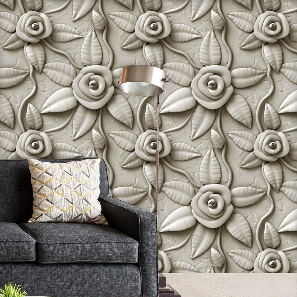 3D Flowers Pattern D4 Wallpaper Roll-Wallpapers Peel & Stick-WAL_PA-IC 5016143 IC 5016143, 3D, Abstract Expressionism, Abstracts, Ancient, Animated Cartoons, Art and Paintings, Black and White, Botanical, Buddhism, Caricature, Cartoons, Decorative, Drawing, Festivals, Festivals and Occasions, Festive, Floral, Flowers, God Buddha, God Krishna, God Shiv, God Vishnu, Hinduism, Historical, Illustrations, Indian, Inspirational, Medieval, Motivation, Motivational, Nature, Paintings, Patterns, Religion, Religious,