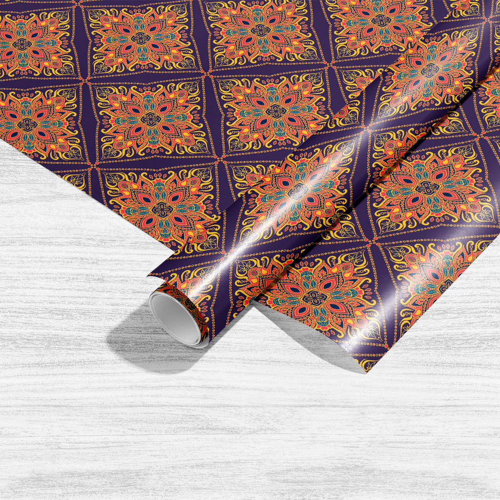 Indian Floral Paisley D2 Art & Craft Gift Wrapping Paper-Wrapping Papers-WRP_PP-IC 5016145 IC 5016145, Abstract Expressionism, Abstracts, Allah, Ancient, Arabic, Art and Paintings, Aztec, Botanical, Business, Circle, Culture, Decorative, Ethnic, Fashion, Floral, Flowers, Historical, Illustrations, Indian, Islam, Mandala, Medieval, Nature, Paisley, Patterns, Retro, Semi Abstract, Signs, Signs and Symbols, Traditional, Tribal, Vintage, World Culture, d2, art, craft, gift, wrapping, paper, abstract, background