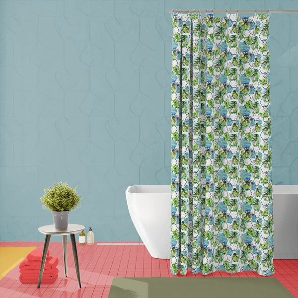 Watercolor Summer Design Washable Waterproof Shower Curtain-Shower Curtains-CUR_SH_EL-IC 5016168 IC 5016168, Abstract Expressionism, Abstracts, Ancient, Art and Paintings, Automobiles, Bling, Botanical, Digital, Digital Art, Dots, Floral, Flowers, Geometric, Geometric Abstraction, Graphic, Hexagon, Hipster, Historical, Illustrations, Marble, Marble and Stone, Medieval, Modern Art, Nature, Patterns, Retro, Semi Abstract, Signs, Signs and Symbols, Stripes, Transportation, Travel, Tropical, Vehicles, Vintage, 