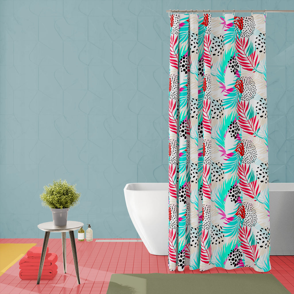 Abstract Summer Floral Art Washable Waterproof Shower Curtain-Shower Curtains-CUR_SH_EL-IC 5016189 IC 5016189, 80s, 90s, Abstract Expressionism, Abstracts, Ancient, Art and Paintings, Automobiles, Black, Black and White, Botanical, Digital, Digital Art, Dots, Floral, Flowers, Geometric, Geometric Abstraction, Graphic, Hipster, Historical, Illustrations, Medieval, Nature, Patterns, Pop Art, Retro, Semi Abstract, Signs, Signs and Symbols, Transportation, Travel, Triangles, Tropical, Vehicles, Vintage, abstrac