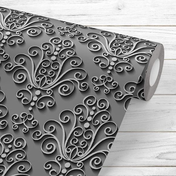 Abstract 3D Pattern D2 Wallpaper Roll-Wallpapers Peel & Stick-WAL_PA-IC 5016234 IC 5016234, 3D, Abstract Expressionism, Abstracts, Ancient, Black, Black and White, Botanical, Damask, Decorative, Fantasy, Fashion, Floral, Flowers, Geometric, Geometric Abstraction, Historical, Illustrations, Medieval, Nature, Patterns, Retro, Scenic, Semi Abstract, Signs, Signs and Symbols, Vintage, abstract, pattern, d2, peel, stick, vinyl, wallpaper, roll, non-pvc, self-adhesive, eco-friendly, water-repellent, scratch-resis