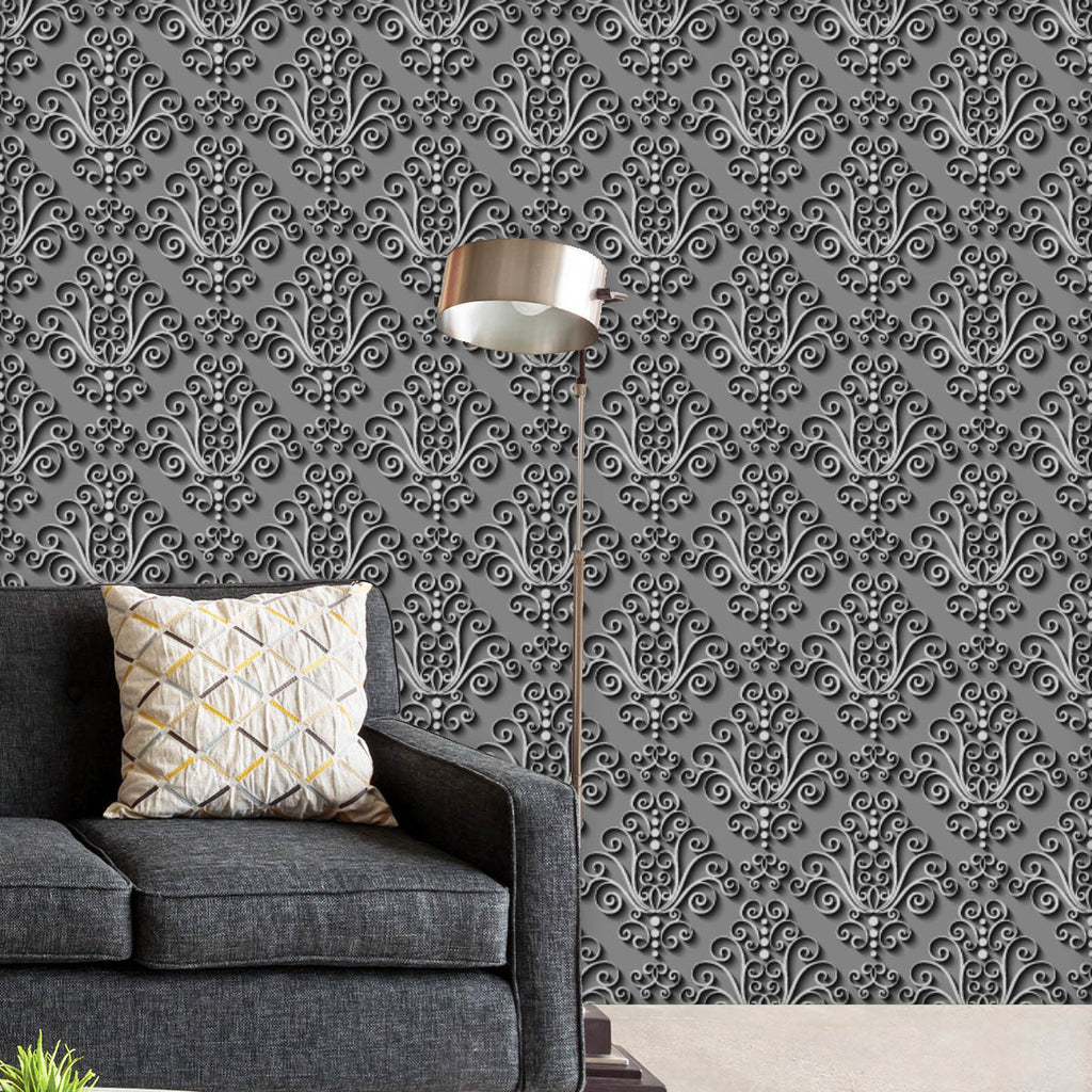 Abstract 3D Pattern D2 Wallpaper Roll-Wallpapers Peel & Stick-WAL_PA-IC 5016234 IC 5016234, 3D, Abstract Expressionism, Abstracts, Ancient, Black, Black and White, Botanical, Damask, Decorative, Fantasy, Fashion, Floral, Flowers, Geometric, Geometric Abstraction, Historical, Illustrations, Medieval, Nature, Patterns, Retro, Scenic, Semi Abstract, Signs, Signs and Symbols, Vintage, abstract, pattern, d2, wallpaper, roll, backdrop, background, batik, blossom, cover, creative, curly, curve, decor, decoration, 