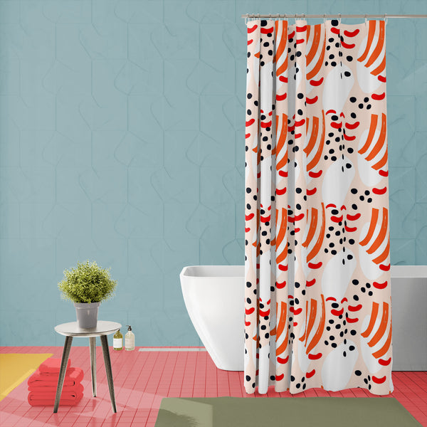 Abstract Brush Stroke D24 Washable Waterproof Shower Curtain-Shower Curtains-CUR_SH_EL-IC 5016288 IC 5016288, Abstract Expressionism, Abstracts, Art and Paintings, Collages, Digital, Digital Art, Drawing, Fashion, Geometric, Geometric Abstraction, Graphic, Hipster, Illustrations, Modern Art, Patterns, Retro, Scandinavian, Semi Abstract, Signs, Signs and Symbols, abstract, brush, stroke, d24, washable, waterproof, polyester, shower, curtain, eyelets, pattern, paint, background, design, seamless, simple, art,