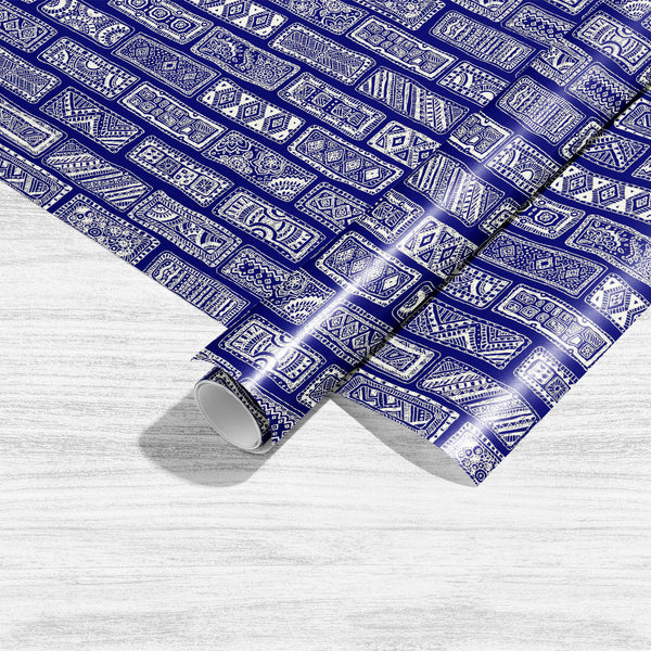 Abstract Monochrome Doodle D2 Art & Craft Gift Wrapping Paper-Wrapping Papers-WRP_PP-IC 5016317 IC 5016317, Abstract Expressionism, Abstracts, African, American, Art and Paintings, Aztec, Bohemian, Collages, Culture, Ethnic, Fantasy, Hand Drawn, Illustrations, Indian, Patterns, Semi Abstract, Signs, Signs and Symbols, Sketches, Stripes, Traditional, Triangles, Tribal, World Culture, abstract, monochrome, doodle, d2, art, craft, gift, wrapping, paper, sheet, plain, smooth, effect, background, beige, blue, bo