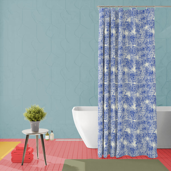 Shibori Tie Dye Ink D2 Washable Waterproof Shower Curtain-Shower Curtains-CUR_SH_EL-IC 5016326 IC 5016326, Abstract Expressionism, Abstracts, Black and White, Chinese, Culture, Ethnic, Fashion, Folk Art, Illustrations, Japanese, Minimalism, Modern Art, Patterns, Retro, Semi Abstract, Shibori, Signs, Signs and Symbols, Traditional, Tribal, Watercolour, White, World Culture, tie, dye, ink, d2, washable, waterproof, polyester, shower, curtain, eyelets, pattern, seamless, abstract, texture, design, organic, bac