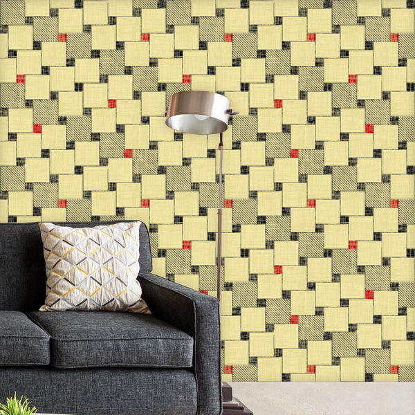 Abstract Geometric Retro Wallpaper Roll-Wallpapers Peel & Stick-WAL_PA-IC 5016356 IC 5016356, Abstract Expressionism, Abstracts, Ancient, Art and Paintings, Black, Black and White, Decorative, Digital, Digital Art, Geometric, Geometric Abstraction, Graphic, Grid Art, Historical, Illustrations, Medieval, Modern Art, Patterns, Retro, Semi Abstract, Signs, Signs and Symbols, Stripes, Vintage, abstract, peel, stick, vinyl, wallpaper, roll, non-pvc, self-adhesive, eco-friendly, water-repellent, scratch-resistant