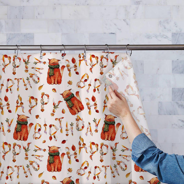 Happy Birthday with Ginger Cat D1 Washable Waterproof Shower Curtain-Shower Curtains-CUR_SH_EL-IC 5016373 IC 5016373, Ancient, Animals, Baby, Birthday, Books, Calligraphy, Children, Cities, City Views, Fantasy, Hand Drawn, Historical, Illustrations, Kids, Medieval, Nature, Patterns, Scenic, Text, Vintage, Watercolour, happy, with, ginger, cat, d1, washable, waterproof, polyester, shower, curtain, eyelets, watercolor, animal, autumn, background, book, card, city, colorful, cozy, cream, defoliation, dreams, f