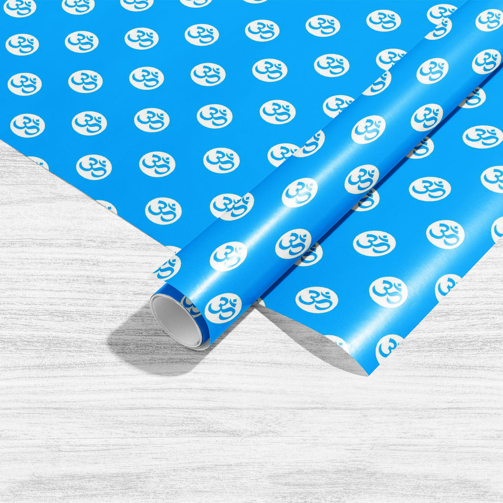 Blue Hindu Symbol Aum Art & Craft Gift Wrapping Paper-Wrapping Papers-WRP_PP-IC 5016404 IC 5016404, Asian, Buddhism, Circle, Geometric, Geometric Abstraction, God Buddha, Health, Hinduism, Icons, Illustrations, Indian, Patterns, Religion, Religious, Signs, Signs and Symbols, Spiritual, Symbols, blue, hindu, symbol, aum, art, craft, gift, wrapping, paper, advertising, alternative, asia, background, belief, buddha, communication, composition, concepts, design, digitally, divine, east, editable, front, god, ho