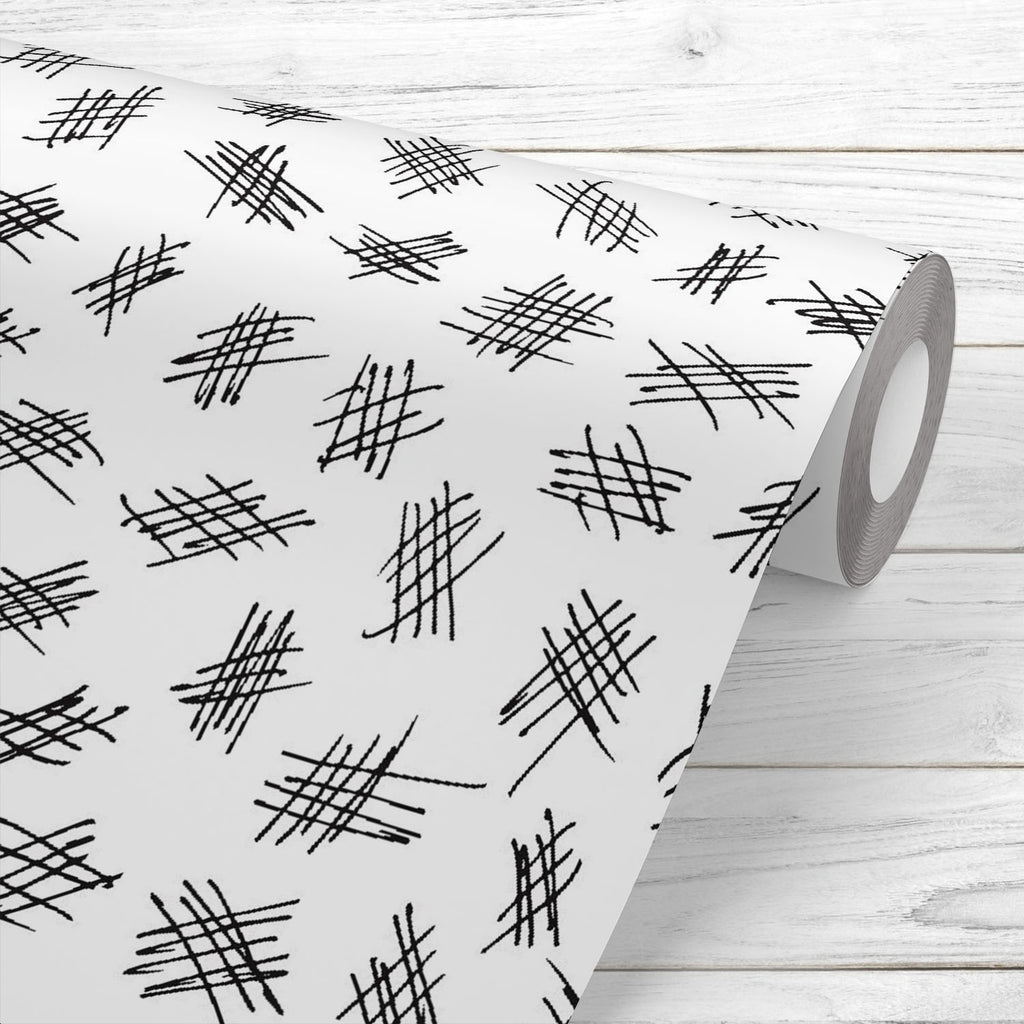 Hand Drawn Lattice Wallpaper Roll-Wallpapers Peel & Stick-WAL_PA-IC 5016422 IC 5016422, Black, Black and White, Digital, Digital Art, Drawing, Graphic, Grid Art, Illustrations, Modern Art, Patterns, Retro, Signs, Signs and Symbols, White, hand, drawn, lattice, wallpaper, roll, backdrop, background, canvas, card, cell, chaos, chaotic, cloth, creative, decoration, design, doodle, fabric, fiber, graphical, grid, handdrawn, hatching, illustration, light, line, linear, material, modern, network, ornament, patter