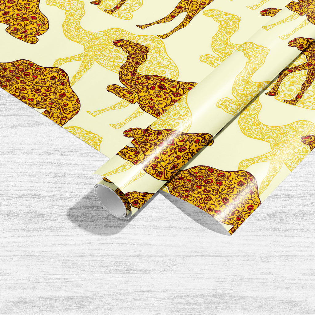 Ornament Camel Art & Craft Gift Wrapping Paper-Wrapping Papers-WRP_PP-IC 5016425 IC 5016425, African, Allah, Ancient, Animals, Arabic, Art and Paintings, Asian, Botanical, Culture, Decorative, Ethnic, Eygptian, Festivals, Festivals and Occasions, Festive, Floral, Flowers, Historical, Illustrations, Islam, Medieval, Nature, Patterns, Scenic, Signs, Signs and Symbols, Symbols, Traditional, Tribal, Vintage, World Culture, ornament, camel, art, craft, gift, wrapping, paper, africa, animal, arab, arabian, asia, 