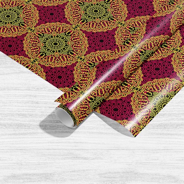 Damask Ethnic Mandala D1 Art & Craft Gift Wrapping Paper-Wrapping Papers-WRP_PP-IC 5016447 IC 5016447, Abstract Expressionism, Abstracts, African, Allah, Ancient, Arabic, Asian, Aztec, Bohemian, Botanical, Culture, Damask, Digital, Digital Art, Ethnic, Floral, Flowers, Folk Art, Geometric, Geometric Abstraction, Graphic, Grid Art, Historical, Illustrations, Indian, Islam, Mandala, Medieval, Mexican, Moroccan, Nature, Patterns, Retro, Semi Abstract, Traditional, Tribal, Turkish, Vintage, World Culture, d1, a