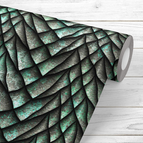 3D Metallic Dragon Scales Wallpaper Roll-Wallpapers Peel & Stick-WAL_PA-IC 5016472 IC 5016472, 3D, Animals, Art and Paintings, Digital, Digital Art, Geometric, Geometric Abstraction, Graphic, Illustrations, Landscapes, Nature, Patterns, Scenic, Sports, Triangles, Metallic, dragon, scales, peel, stick, vinyl, wallpaper, roll, non-pvc, self-adhesive, eco-friendly, water-repellent, scratch-resistant, scale, texture, seamless, background, skin, dinosaur, illustration, abrasions, animal, art, backdrop, bright, c