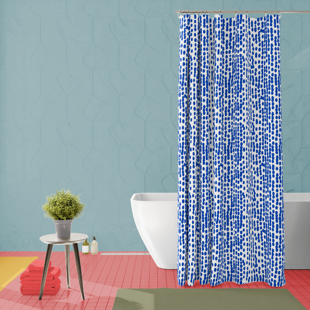 Abstract Indigo Tie Dye Batik D5 Washable Waterproof Shower Curtain-Shower Curtains-CUR_SH_EL-IC 5016524 IC 5016524, Abstract Expressionism, Abstracts, Black and White, Chinese, Culture, Ethnic, Fashion, Folk Art, Illustrations, Japanese, Modern Art, Nature, Patterns, Scenic, Semi Abstract, Shibori, Signs, Signs and Symbols, Stripes, Traditional, Tribal, Watercolour, White, World Culture, abstract, indigo, tie, dye, batik, d5, washable, waterproof, shower, curtain, print, kaleidoscope, kimono, minimal, orga