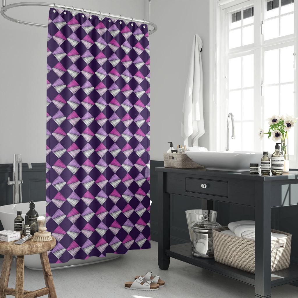 Ethnic Boho Texture D1 Washable Waterproof Shower Curtain-Shower Curtains-CUR_SH_EL-IC 5016531 IC 5016531, Abstract Expressionism, Abstracts, Art and Paintings, Aztec, Culture, Decorative, Digital, Digital Art, Ethnic, Fashion, Folk Art, Geometric, Geometric Abstraction, Graphic, Ikat, Illustrations, Patterns, Pets, Plaid, Retro, Semi Abstract, Signs, Signs and Symbols, Sketches, Traditional, Tribal, World Culture, boho, texture, d1, washable, waterproof, shower, curtain, abstract, art, background, bali, be