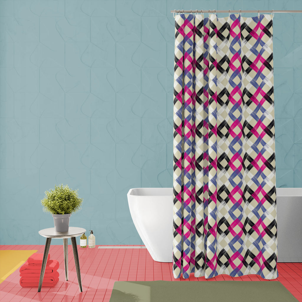 Ethnic Boho D2 Washable Waterproof Shower Curtain-Shower Curtains-CUR_SH_EL-IC 5016545 IC 5016545, Abstract Expressionism, Abstracts, Art and Paintings, Asian, Aztec, Culture, Decorative, Digital, Digital Art, Ethnic, Fashion, Folk Art, Geometric, Geometric Abstraction, Graphic, Ikat, Illustrations, Patterns, Pets, Plaid, Retro, Semi Abstract, Signs, Signs and Symbols, Sketches, Traditional, Tribal, World Culture, boho, d2, washable, waterproof, shower, curtain, seamless, abstract, art, background, bali, be