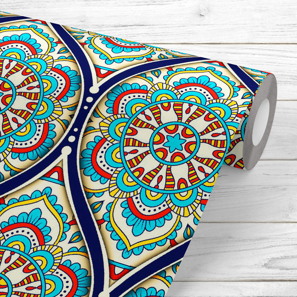 Ethnic Mandala Pattern D2 Wallpaper Roll-Wallpapers Peel & Stick-WAL_PA-IC 5016590 IC 5016590, Allah, Arabic, Asian, Bohemian, Culture, Decorative, Drawing, Ethnic, Fashion, Festivals and Occasions, Festive, Folk Art, Illustrations, Indian, Islam, Mandala, Paisley, Patterns, Pets, Traditional, Tribal, World Culture, pattern, d2, wallpaper, roll, batik, boho, carpet, chakra, cloth, doodle, eastern, elegant, fabric, folk, folkloric, india, intricate, islamic, luxury, meditation, mehndi, mosaic, motif, muslim,