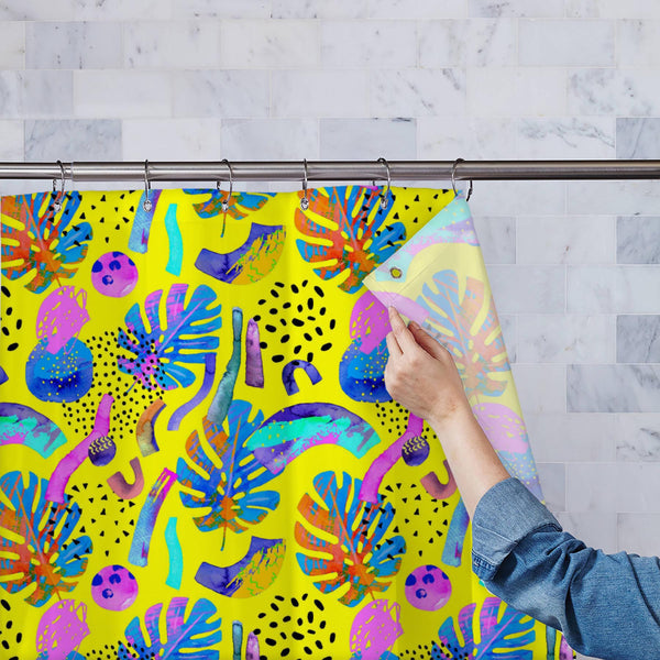 Abstract Watercolor Shapes D3 Washable Waterproof Shower Curtain-Shower Curtains-CUR_SH_EL-IC 5016606 IC 5016606, 80s, 90s, Abstract Expressionism, Abstracts, Ancient, Art and Paintings, Botanical, Circle, Digital, Digital Art, Dots, Floral, Flowers, Geometric, Geometric Abstraction, Graphic, Hipster, Historical, Illustrations, Medieval, Nature, Patterns, Pop Art, Retro, Scenic, Semi Abstract, Signs, Signs and Symbols, Stripes, Tropical, Vintage, Watercolour, abstract, watercolor, shapes, d3, washable, wate