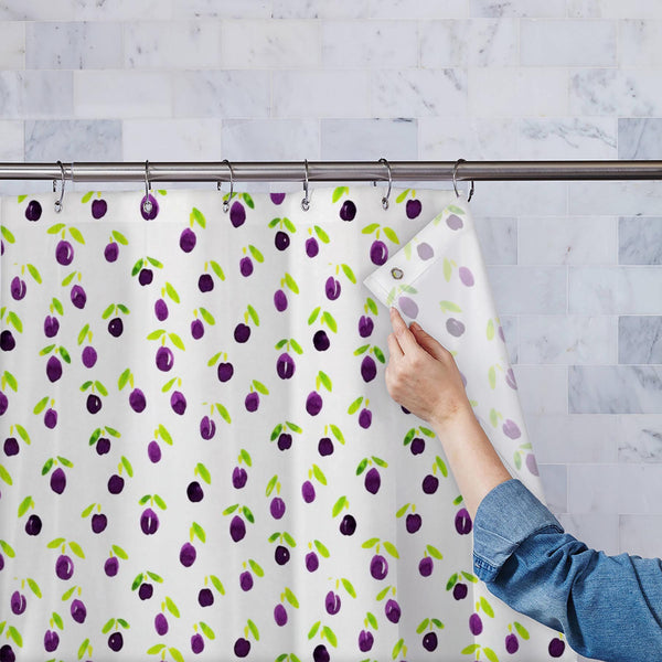 Watercolor Miniature Berries Washable Waterproof Shower Curtain-Shower Curtains-CUR_SH_EL-IC 5016638 IC 5016638, Art and Paintings, Fruit and Vegetable, Fruits, Illustrations, Miniature Art, Nature, Patterns, Scenic, Signs, Signs and Symbols, Watercolour, watercolor, miniature, berries, washable, waterproof, polyester, shower, curtain, eyelets, art, backdrop, background, design, fruit, illustration, leaf, paper, pattern, plums, purple, seamless, spring, summer, sweet, textile, texture, wallpaper, wrapping, 