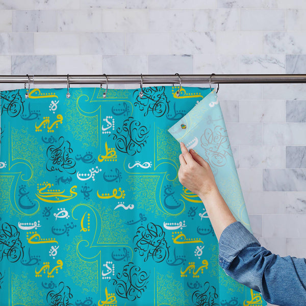 Eid Al Fitr Arabic Calligraphy D1 Washable Waterproof Shower Curtain-Shower Curtains-CUR_SH_EL-IC 5016643 IC 5016643, Allah, Ancient, Arabic, Art and Paintings, Calligraphy, Culture, Digital, Digital Art, Ethnic, Festivals, Festivals and Occasions, Festive, Graphic, Historical, Holidays, Illustrations, Islam, Medieval, Moroccan, Occasions, Patterns, Religion, Religious, Signs, Signs and Symbols, Traditional, Tribal, Typography, Vintage, World Culture, eid, al, fitr, d1, washable, waterproof, polyester, show