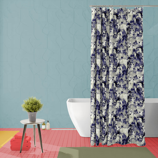 Flowers Leaves Imprints D1 Washable Waterproof Shower Curtain-Shower Curtains-CUR_SH_EL-IC 5016711 IC 5016711, Abstract Expressionism, Abstracts, Ancient, Art and Paintings, Books, Botanical, Collages, Digital, Digital Art, Fashion, Floral, Flowers, Graphic, Historical, Illustrations, Medieval, Nature, Patterns, Scenic, Semi Abstract, Signs, Signs and Symbols, Sketches, Vintage, Watercolour, leaves, imprints, d1, washable, waterproof, polyester, shower, curtain, eyelets, flower, abstract, aquarelle, art, ar