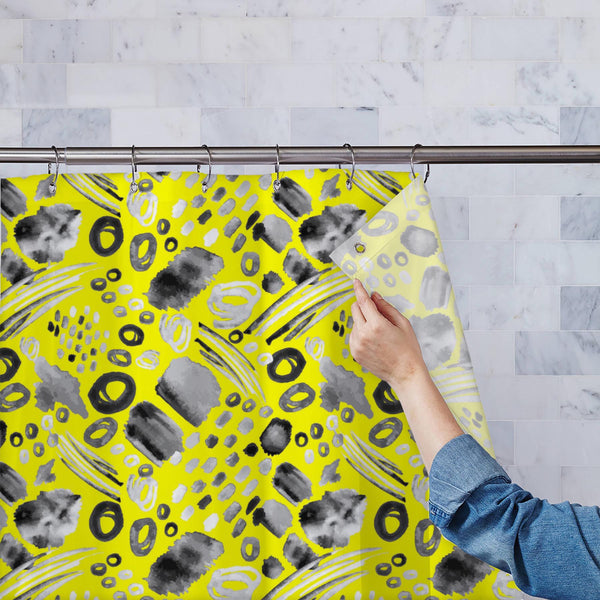 Watercolor Paint Spots D1 Washable Waterproof Shower Curtain-Shower Curtains-CUR_SH_EL-IC 5016763 IC 5016763, 60s, Abstract Expressionism, Abstracts, Art and Paintings, Cities, City Views, Culture, Ethnic, Fashion, Folk Art, Graffiti, Illustrations, Paintings, Patterns, Semi Abstract, Splatter, Traditional, Tribal, Watercolour, World Culture, watercolor, paint, spots, d1, washable, waterproof, polyester, shower, curtain, eyelets, abstract, background, batik, boho, texture, brushed, brushstroke, camo, chaoti