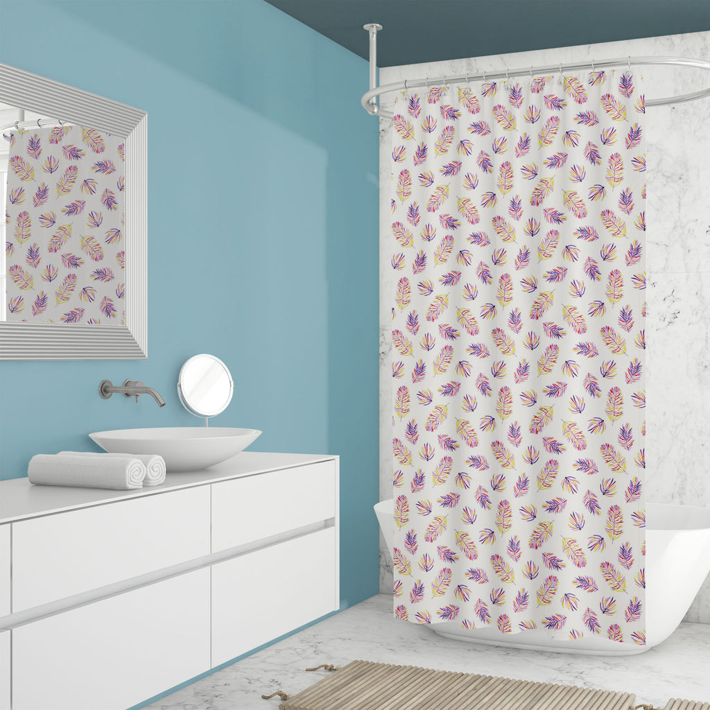 Autumn Pine Branches Washable Waterproof Shower Curtain-Shower Curtains-CUR_SH_EL-IC 5016768 IC 5016768, Ancient, Art and Paintings, Botanical, Christianity, Digital, Digital Art, Drawing, Floral, Flowers, Graphic, Historical, Illustrations, Medieval, Nature, Patterns, Scenic, Signs, Signs and Symbols, Vintage, Watercolour, autumn, pine, branches, washable, waterproof, shower, curtain, pattern, wallpaper, art, background, beautiful, blue, branch, christmas, decor, decoration, design, drawn, element, fabric,