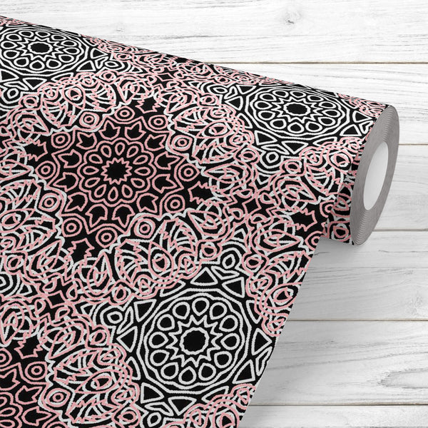 Damask Ethnic Mandala D2 Wallpaper Roll-Wallpapers Peel & Stick-WAL_PA-IC 5016797 IC 5016797, Abstract Expressionism, Abstracts, African, Allah, Ancient, Arabic, Art and Paintings, Asian, Aztec, Bohemian, Botanical, Culture, Damask, Digital, Digital Art, Ethnic, Floral, Flowers, Folk Art, Geometric, Geometric Abstraction, Graphic, Grid Art, Historical, Illustrations, Indian, Islam, Mandala, Medieval, Mexican, Moroccan, Nature, Patterns, Pets, Retro, Semi Abstract, Signs, Signs and Symbols, Traditional, Trib